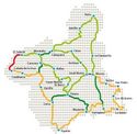 mapa tramo 13 Caada de la Cruz-El Sabinar