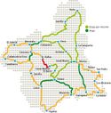 mapa tramo 17 Bullas - Casas Nuevas
